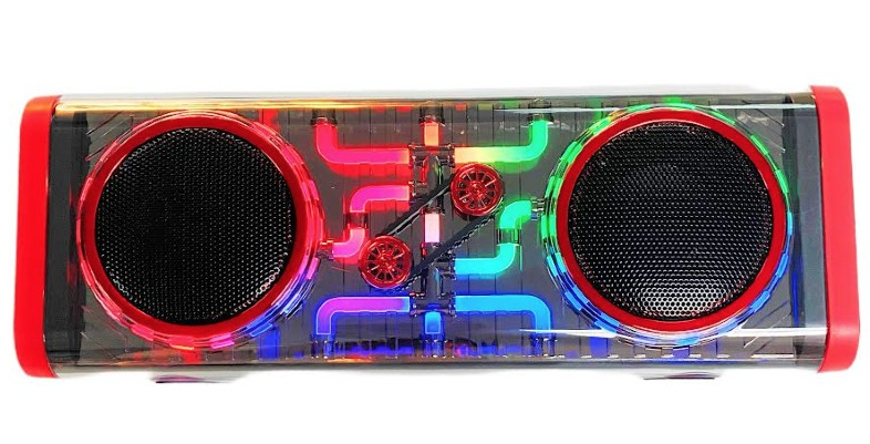 Boxa portabila Q YX1010 cu Bluetooth si iluminare RGB