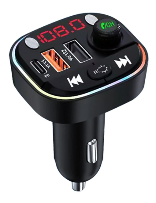 Modulator FM auto cu Bluetooth Q C77