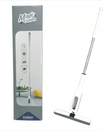 Mop Magic Cotton cu Sistem de Stoarcere Rapida