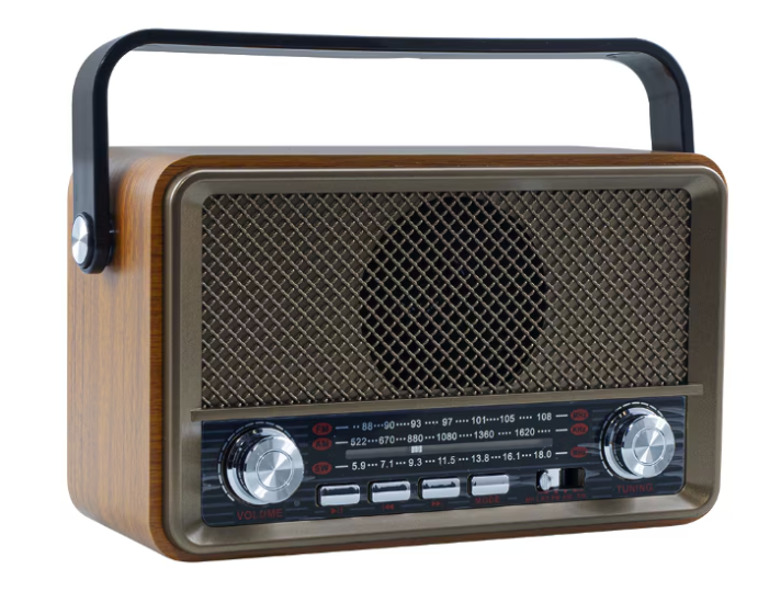 Radio portabil FM stil Retro Q-SY500 Bluetooth USB AUX TF