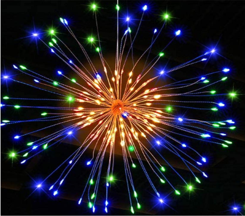 UB Instalatie Papadie 99LED Colorate cu Focuri de Artificii