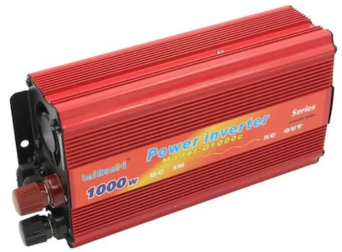 Invertor auto 12v-220v 1000w Portocaliu