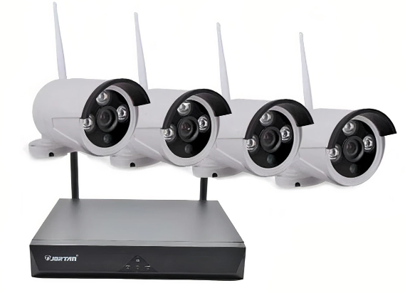 KIT Supraveghere Wireless JORTAN 4 Camere HD: Securitate Premium și Control Smartphone