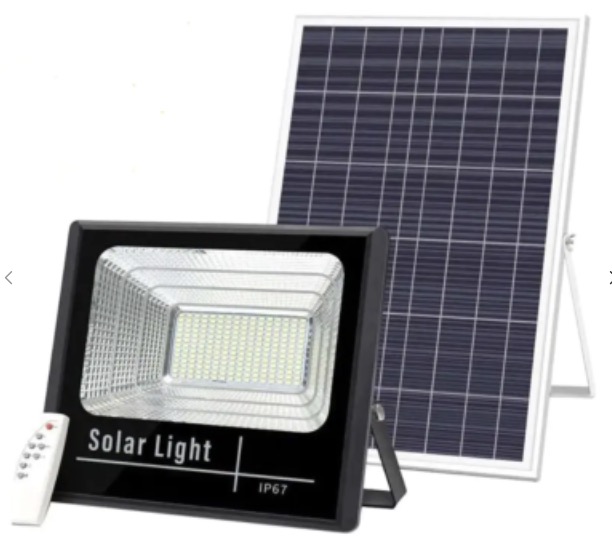 KIT Proiector Solar 400w LED DIMABIL JORTAN: Iluminat Eco pentru Grădină și Camping