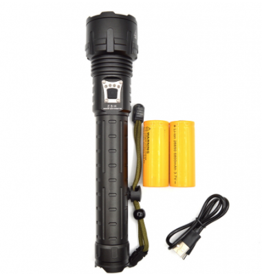 Lanterna LED P160 USB 10W: Lumina Puternică și Portabilă pentru Aventuri în Aer Liber!