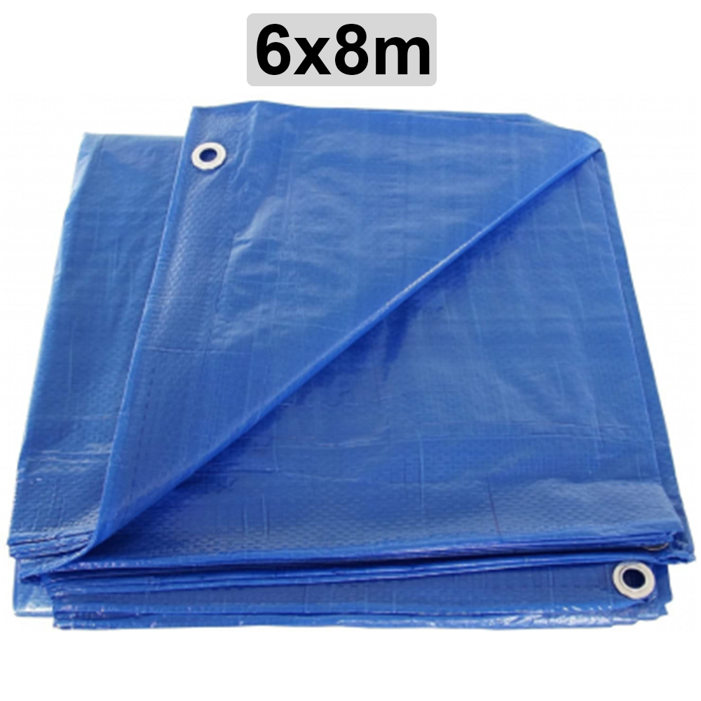 Prelata 6x8m Cauciucată Impermeabilă – Protectie Premium Modernă pentru Grădină & Bunuri!