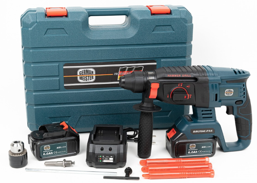 Trusa German Meister 36V cu 2 Baterii: Putere și Mobilitate pentru Proiecte Premium