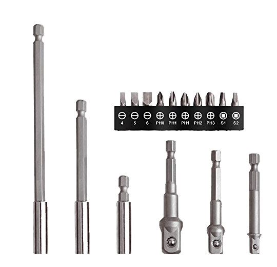 Set 16 Buc Adaptoare si Capete Biti SDY-94175