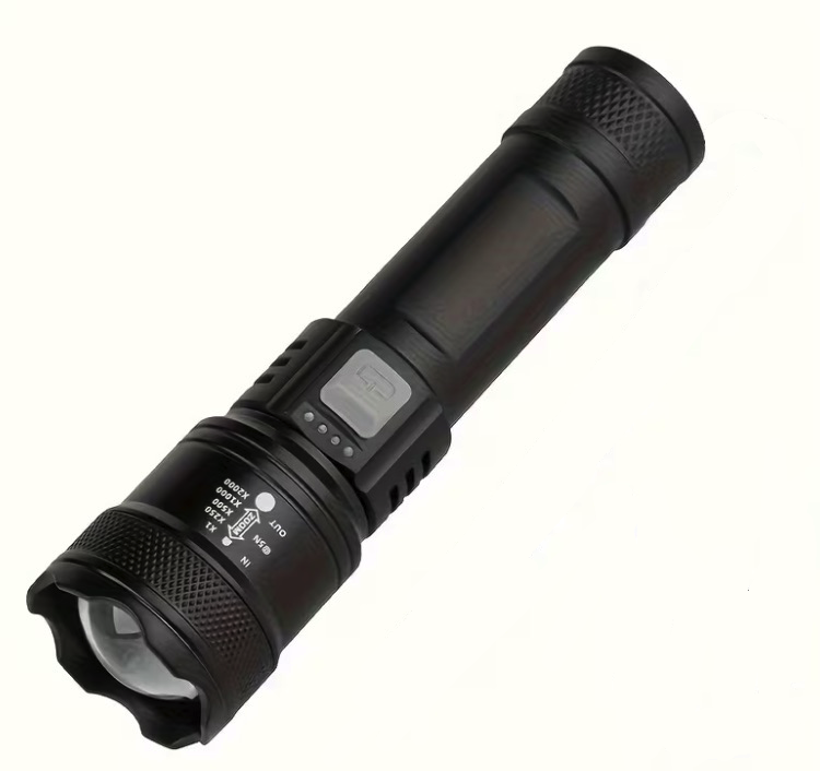 Lanterna LED de mana TY 908M reincarcabila cu luminozitate maxima de 1200 lm