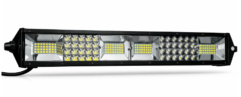 LED Bar cu 4 randuri putere mare 12 24V Spot si Flood Combo 324W 6000K Off Road SUV Utilaje