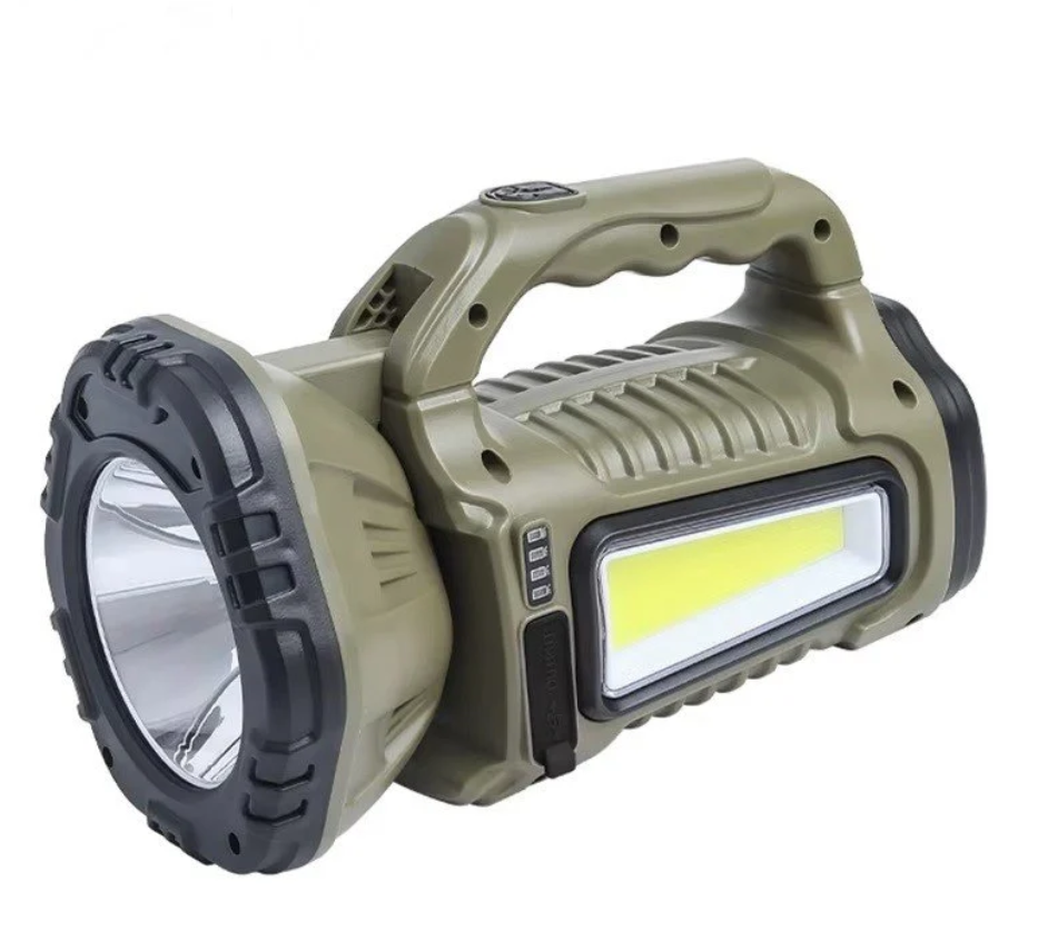 Lanterna de mana CB 5678 cu incarcare solara si COB lateral