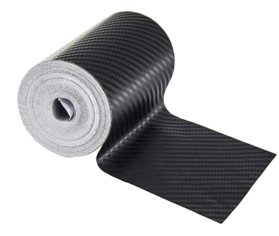 Banda Adeziva Carbon 10 cm x 5 metri pentru Protectie si Tuning Auto LY
