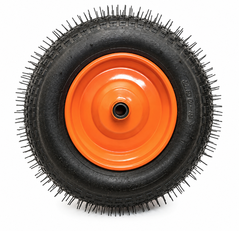 Roata roaba 350 8 ax SUBTIRE 14 inch' cu bucsa portocalie MX273