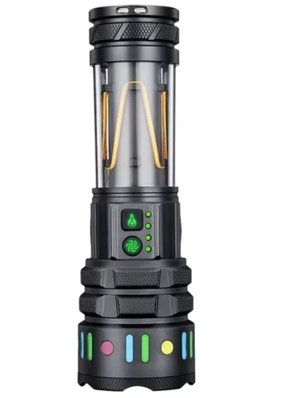 Lanterna LED YEMAO YM A5 TG de 30W cu Zoom Lampa laterala 11 Moduri iluminare