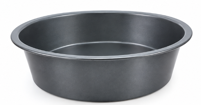 Tava Rotunda pentru Tort si Prajituri antiaderenta dimensiune 26,5 x 9,5 cm inalta