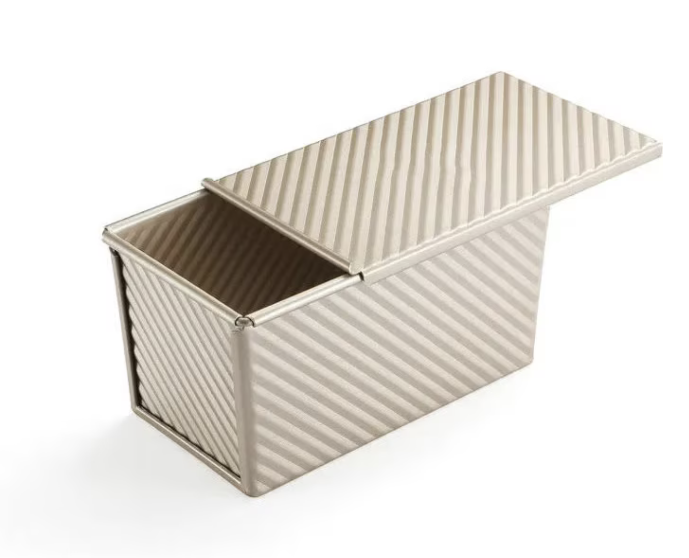 Forma Dreptunghiulara pentru Paine si Cozonac cu Capac Detasabil Metalica 21 X 11 X 11CM