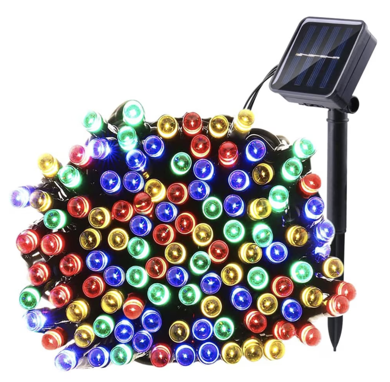 UB Instalatie Solara 10 Metri cu 100 LED liniara MULTICOLORA HS