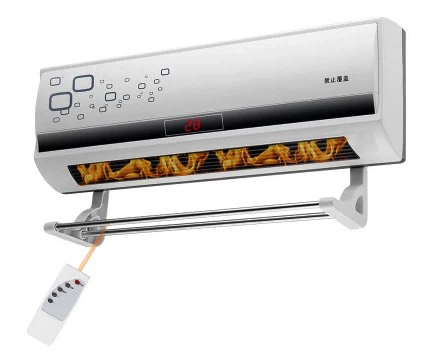 Radiator Electric pentru Perete cu Telecomanda 220V