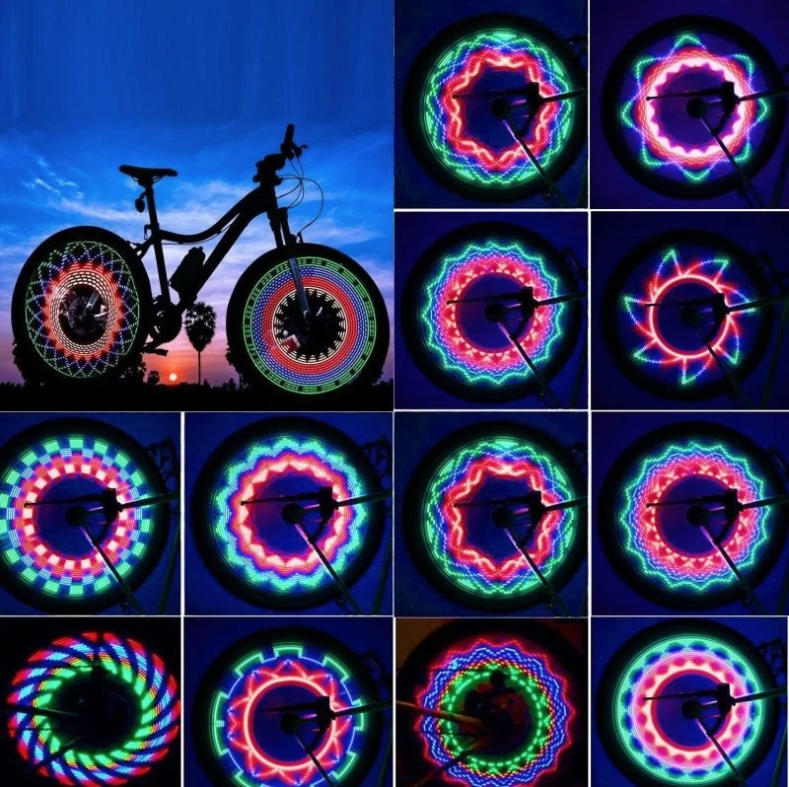 Girlfriend Have a bath Tightly Lumini spite bicicleta, 32 LED multicolor cu 30 moduri iluminare - TI20.4813